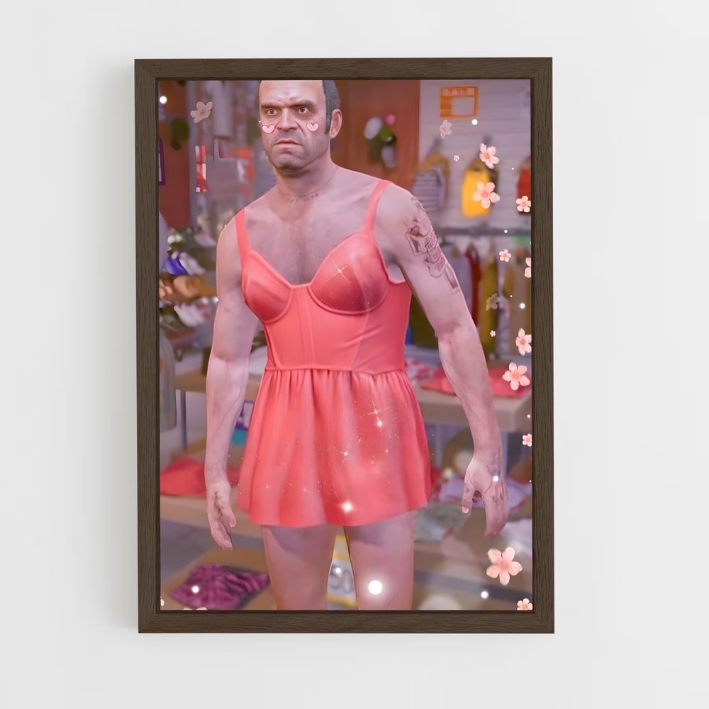 Poster Reflet Étonnant – affiche GTA V (vue 5)